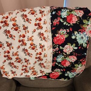 Baby receiving blanket and swaddle Bundle of 4 pieces